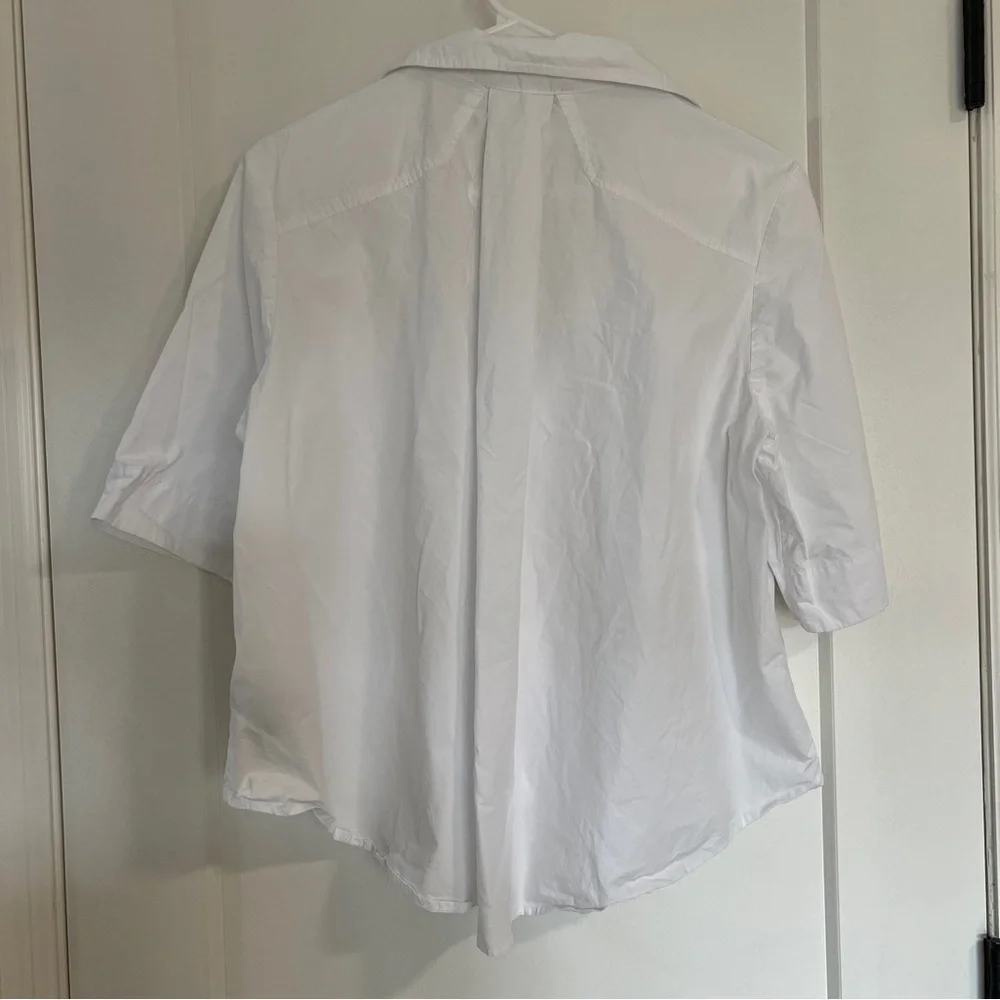 Adam Lippes Trapeze Shirt - Picture 4 of 7